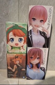 五等分的新娘 Figure 公仔 退坑清貨
 夾公仔機 巨無霸
海賊王
鬼滅
豆子
炎柱
杏壽郎
猗窩座
Fluffy Puffy
勞蘇 泡泡龍 彈弓狗 火腿
花嫁
龍珠
蕾姆
鬼滅
QP 一番賞 G