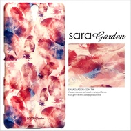 【Sara Garden】客製化 手機殼 Samsung 三星 A8Plus A8+ 2018 亮彩羽毛 手工 保護殼 硬殼