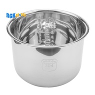 6L Pressure Cooker Inner Pot Rice Pressure Cooker Liner Stainless Steel Inner Pot Minute Pressure Co