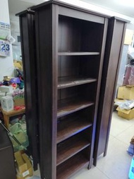 現貨 保持乾淨外觀很新 ikea 木頭 組合櫃 實木 櫃子 木色 一組 咖啡色三組 六層櫃子 淡水淡大一樓自取