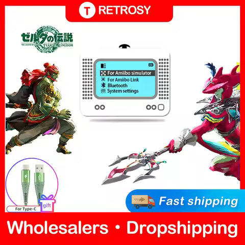 For Amiibo Pixl Emulator Simulator NFC Replacement Emulator Bluetooth-Compatible Game Emulator for S