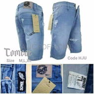 Celana Training Murah Celana jeans pendek destroy tomcat