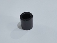 บูทอลูมิเนียม รูใน 10 mm แข็งแรงไม่ยุบตัวง่าย กลึงขึ้นรูปด้วยเครื่อง CNC ราคาต่อตัว สีดำ เลือกขนาดความยาว+ความกว่าง ที่ต้องการ ให้ถูกต้อง