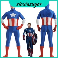 Durable Comfortable And Adult Captain America Cosplay Costume Stitches With Perfect