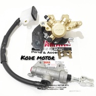 Kaliper belakang + master rem set belakang Yamaha 3C1 V-ixion New , R15 v2 , Xabre , NVL , NVA asli 