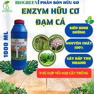 Đạm cá phân bón enzim hữu cơ vi sinh Siêu ra đọt biogreen cung cấp đa trung vi lượng siêu dinh dưỡng