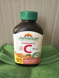 Jamieson Chewable Vitamin C 500mg Juicy White Peach