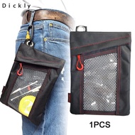 [Dickly] Zippered Tool Bag, Small Drawstring Tool Bag, Hardware Tool Organizer Case, Plumber Organiz