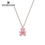 TEDDY Bear Necklace for Women Silver Plated Non-Fade Crystal Jewelry APM Style Pendant Necklace Gift