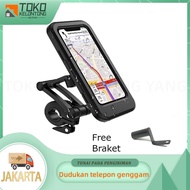 HP Waterproof Motorcycle Phone Holder Waterproof Bicycle Cell Phone Holder Cell Phone Stand