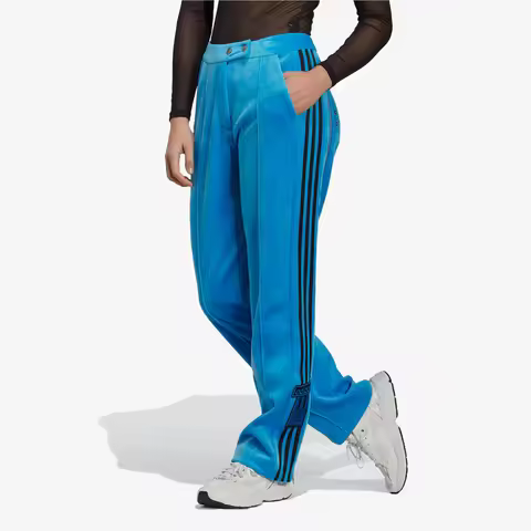 Adidas Originals Trefoil Women's Mid-Waist Fashion Knit Sports Trousers HM2055