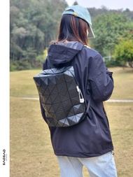 Original New Issey Miyake Backpack Men's and Women's School Bag Travel Computer Bag Backpack