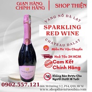 Vang Nổ Đỏ Đà Lạt CHATEAU DALAT SPARKLING 10.5% 750ml