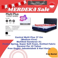 Spring Bed Central Multiplus Multi bed 90x200 Set Kasur HB Aurora