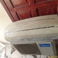 Second Ac 1/2PK Indoor Panasonic outdoor Midea ( Dingin Mantap)