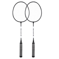 Boka Badminton Racket Adult Double Shot Suit Couple Kids Student Ultra Light Super Durable Aluminum Alloy Outdoor
