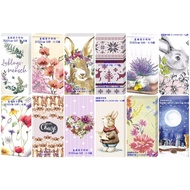 Out Of Print/Collector's Edition German Napkins (21X21cmX2 Sheets) Series 537~548~1/2 Picture