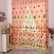 FASHIONHUBZ Window Screening Brand New Beautiful Sheer Curtain Voile Door Window Sheer Curtain Panel
