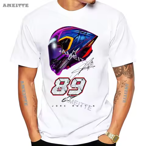 Jorge Martinator 89 GP Race 2025 New Legend Riding T-Shirt Men Short Sleeve Hip Hop Boy Casual Tops