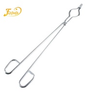 45cm Stainless Steel Crucible Tong Clamp  Melting Furnace Pliers Holder