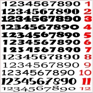 150-170pcs 123 Number for bubble balloon size 10-18inch