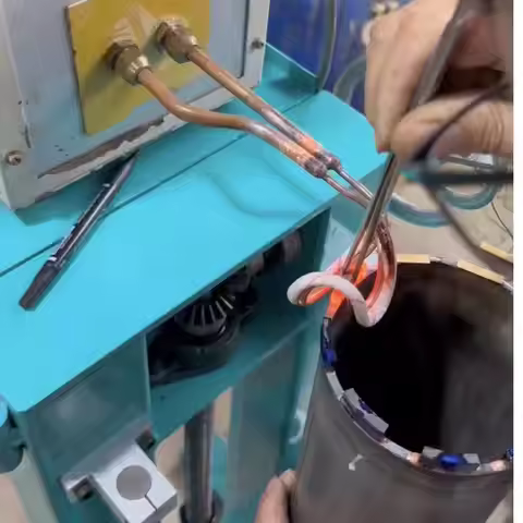 U Shape Induction Heating Coil Open Copper Rings for induction heater Welding Brazing Heating Head f