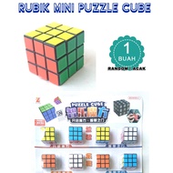 Rubik 3x3 mini Puzzle Cube - SATUAN - RUBIK MINI PUZZLE CUBE SATUAN