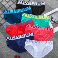 Aussie Bum Men Quality Plain Cotton Briefs Man Underwear