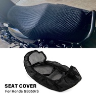 For Honda GB350 GB350S Motorcycle Mesh Seat Cover Breathable Air Mesh Cushion Pad Comfort Seat Prote