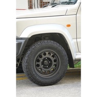 (Set of 5) Offroad Style Rim Wheels With Tyres Package Kenda BFGoodrich Dunlop Suzuki Jimny