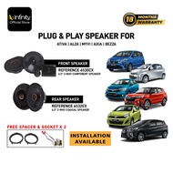 Infinity Plug&Play Speaker For Ativa | Alza | Myvi | Axia | Bezza. Infinity Reference 6530CX & Infin