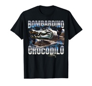 Italian Brainrot Bombardino Crocodilo Tシャツ