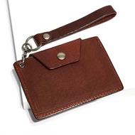 [SG Seller] Real Calf Leather Card Holder / Coin Pouch / Ezlink / Key Pouch