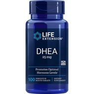 Life Extension DHEA 25 Mg, 100 Tablets (Dissolve in the mouth)