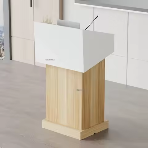 School Classroom Podium Stand Church Pulpit Conference Room Speech Podium Company Welcome Desk Cloth