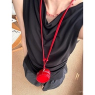 Hot Sale  [Shop Hot Sale]2025New Korean Style High-Quality Mini Round Box Jewelry Bag Niche Neck Han