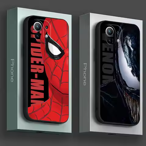 Spiderman Venom Phone Case For Poco X8Pro Max X5 X6 X7 X8 M6 M7 M8 F6 F7 Pro F8 Marvel For Xiaomi 13