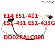 Suitable for Acer Acer E14 ES1-411 ES1-431 Screen Cable Screen Cable Screen Cable DD0Z8ALC000