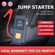 Zodiac Tiger Jump Starter จั้มสตาทรถยนต์ 12V 12800mAh แบบพกพารถเริ่มต้น 1000Amp เครื่องอัดอากาศ 150P