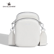 David Jones Paris women bag for phone shoulder bag pu leather female crossbody bag