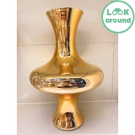DT67-113 แจกันทรงโถสีทองล้วนสูง 45 ซม. M7-4 คุณภาพดี Look Around