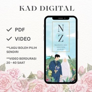KAD KAHWIN DIGITAL | DIGITAL WEDDING CARD | E-CARD