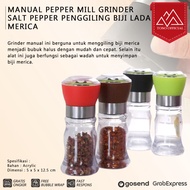 Manual Pepper Mill Grinder Salt Pepper Pepper Seed Grinder - Random