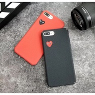 Cdg play comme des garcon case iphone 6 6s 6+ 6s + 7 7+ 8 8 Plus iphone X