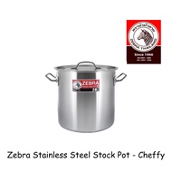 ZEBRA  CHEFFY STOCK POT 28CM,32CM,40CM