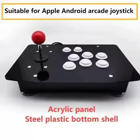 Suitable For IOS Apple Android Mobile Fighting Games Computer Arcade Games Wired Joystick Games Acry
