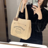 Peach Blossom Canvas Premium Tote Bag/Korean Shoulder Bag/Korean Jumbo Bag/Korean Tote Bag