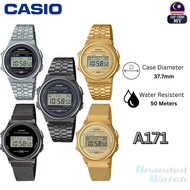 CASIO A171 SERIES A171WE-1A A171WEG-9A A171WEGG-1A A171WEMG-9A WOMEN DIGITAL QUARTZ WATCH