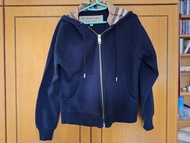 Burberry 藍色連帽外套