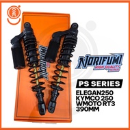 NORIFUMI PS SERIES 390MM ELEGAN250 KYMCO 250 WMOTO RT3 REAR SHOCK ABSORBER SET Suspension